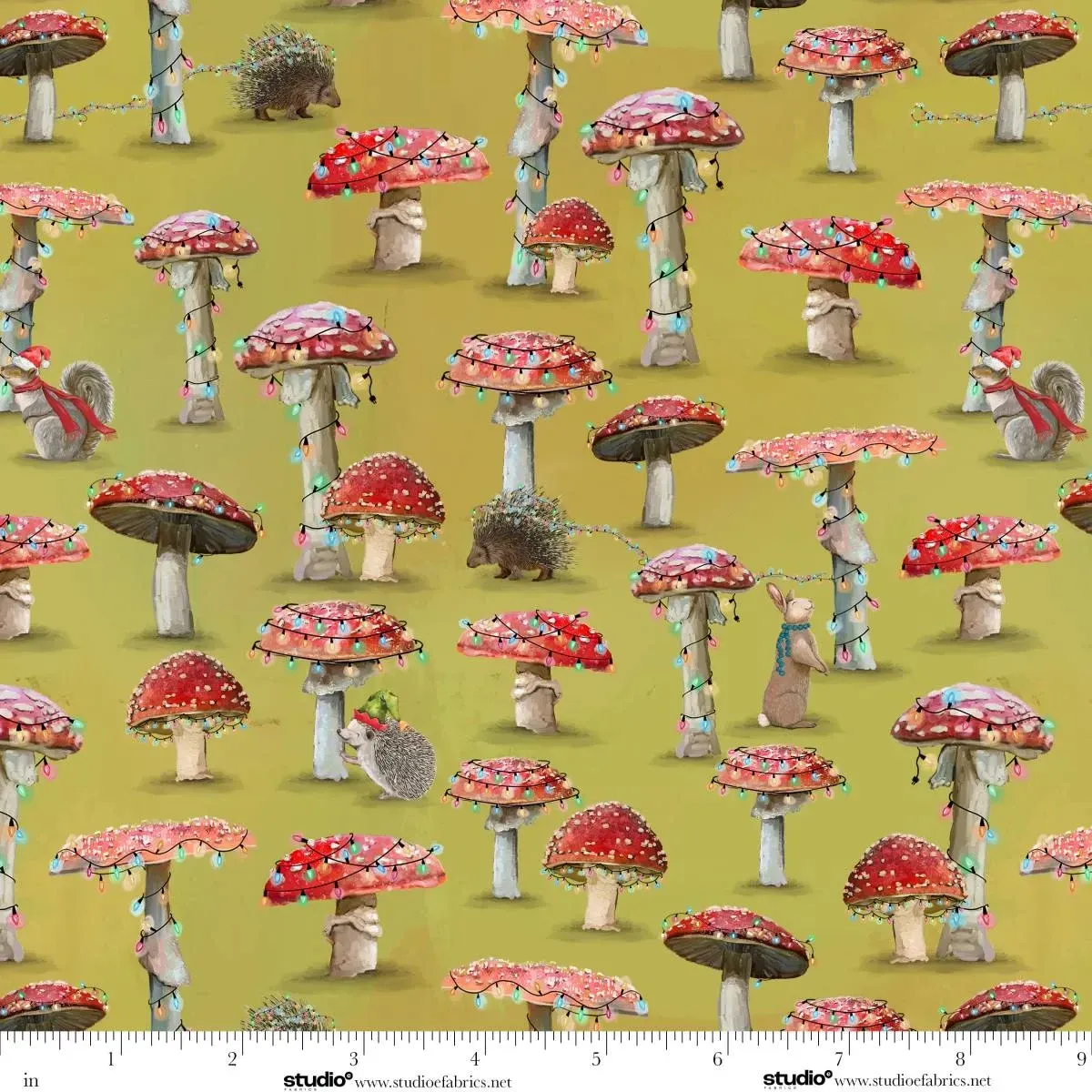 Holly Woods Mushroom Trees Citrus