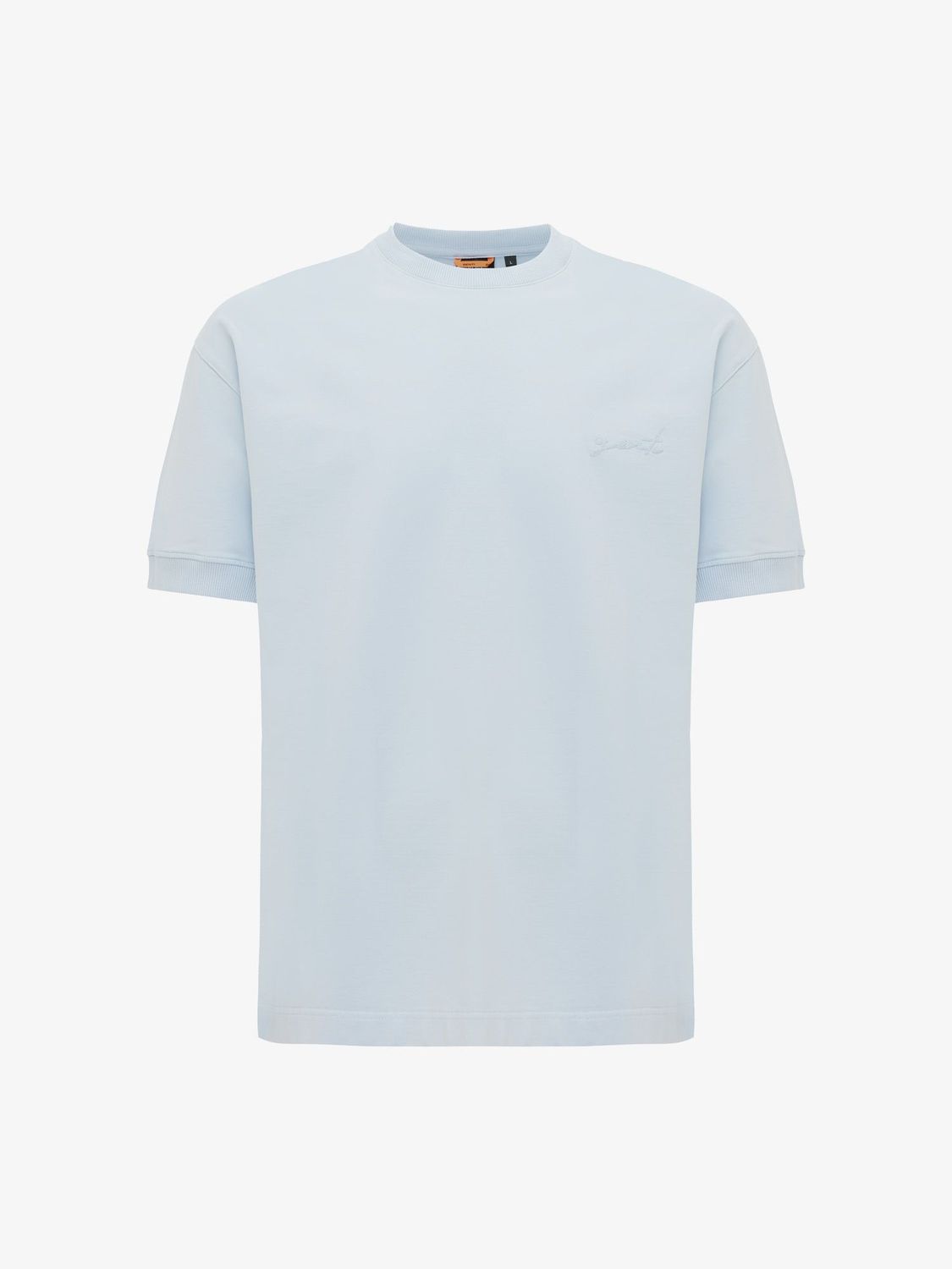 Genti relaxed fit t-shirt - Lichtblauw Genti relaxed fit t-shirt - Lichtblauw