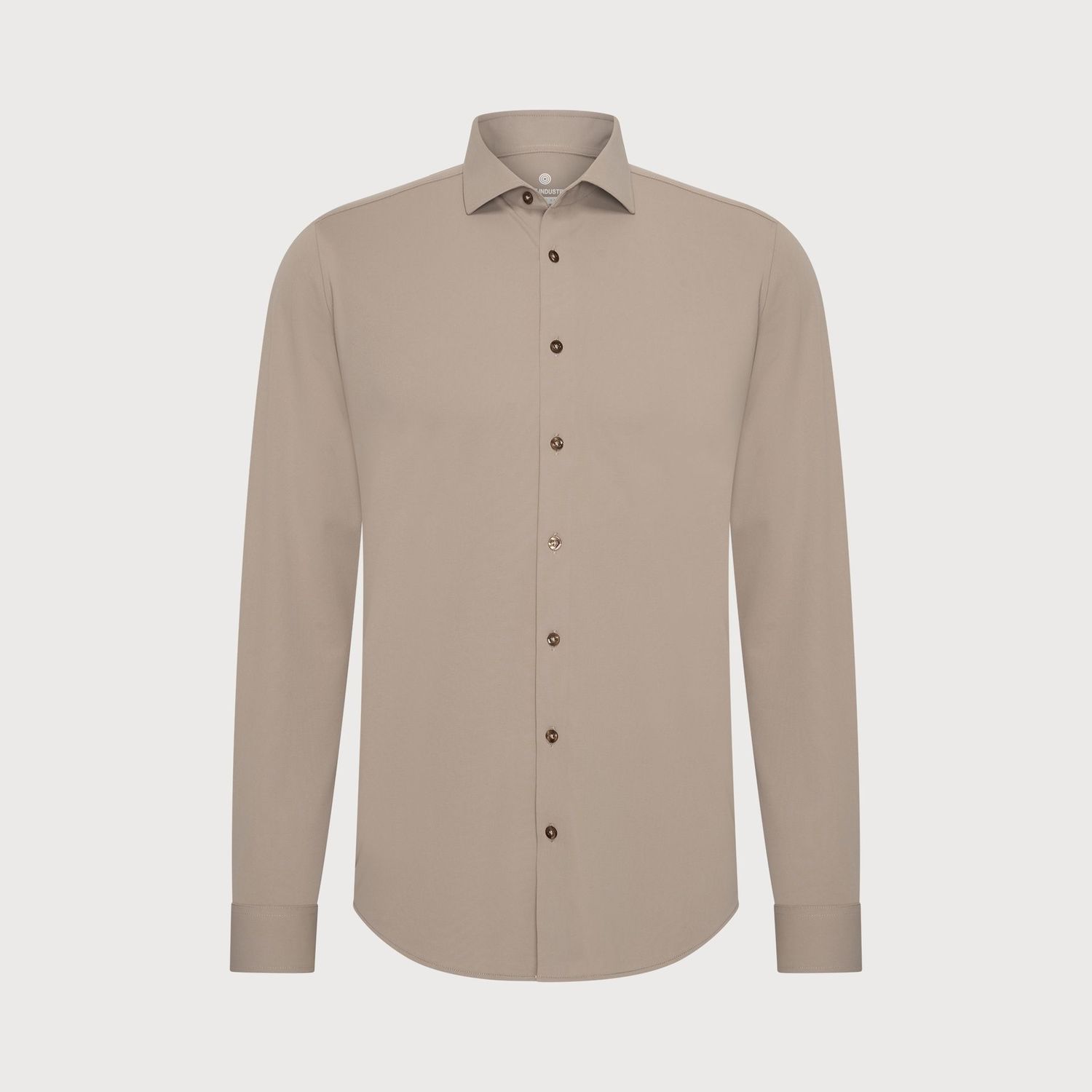 Blue Industry travel shirt - Taupe