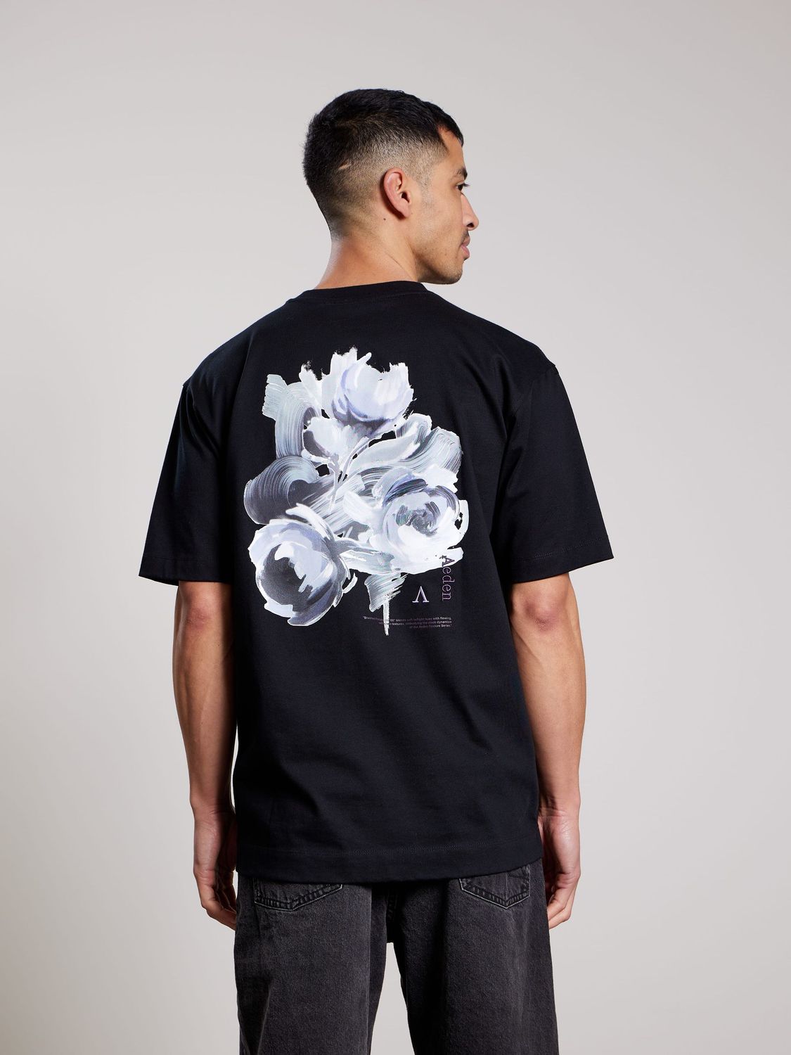 Aeden t-shirt - Zwart