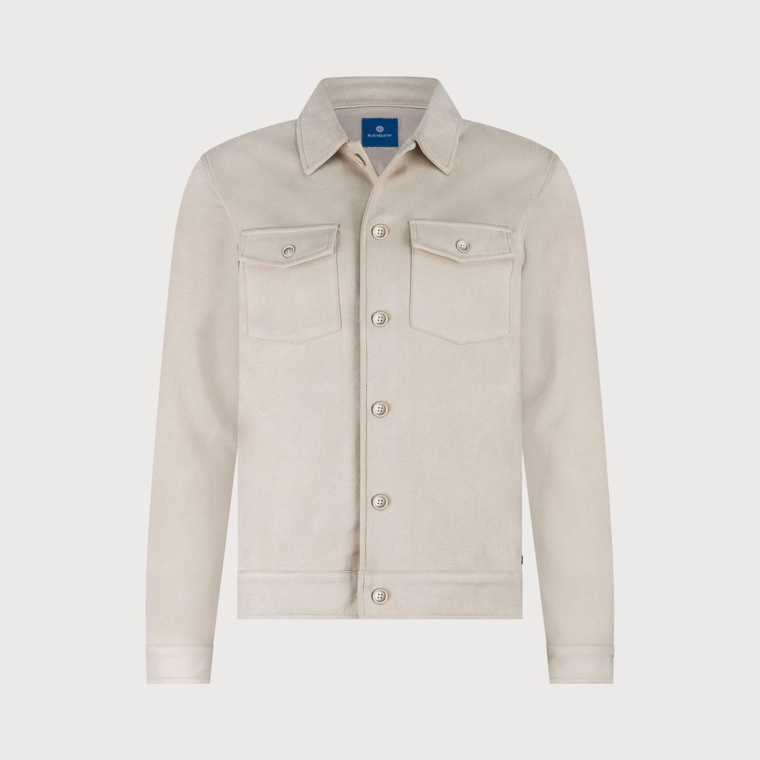Blue Industry overshirt - Stone