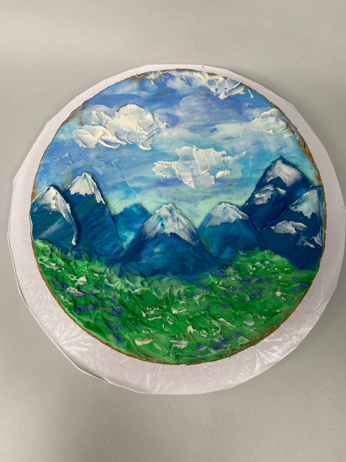 Landscape Painting Cookie Cake Class