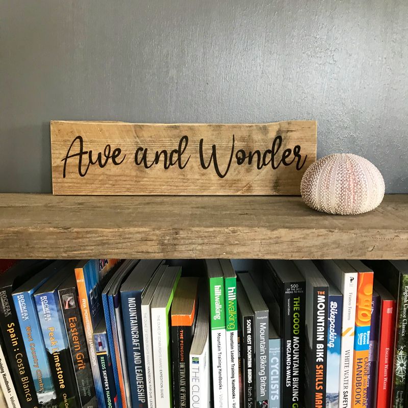 Personalised Reclaimed Wooden Sign