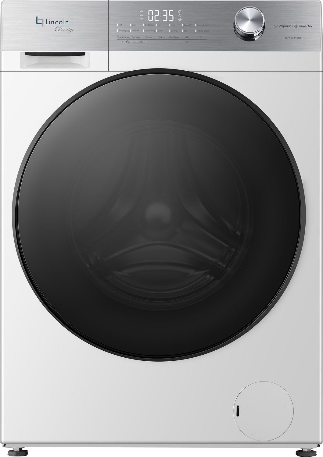 Lave linge 8KG LINCOLN PLLHF814ABN1