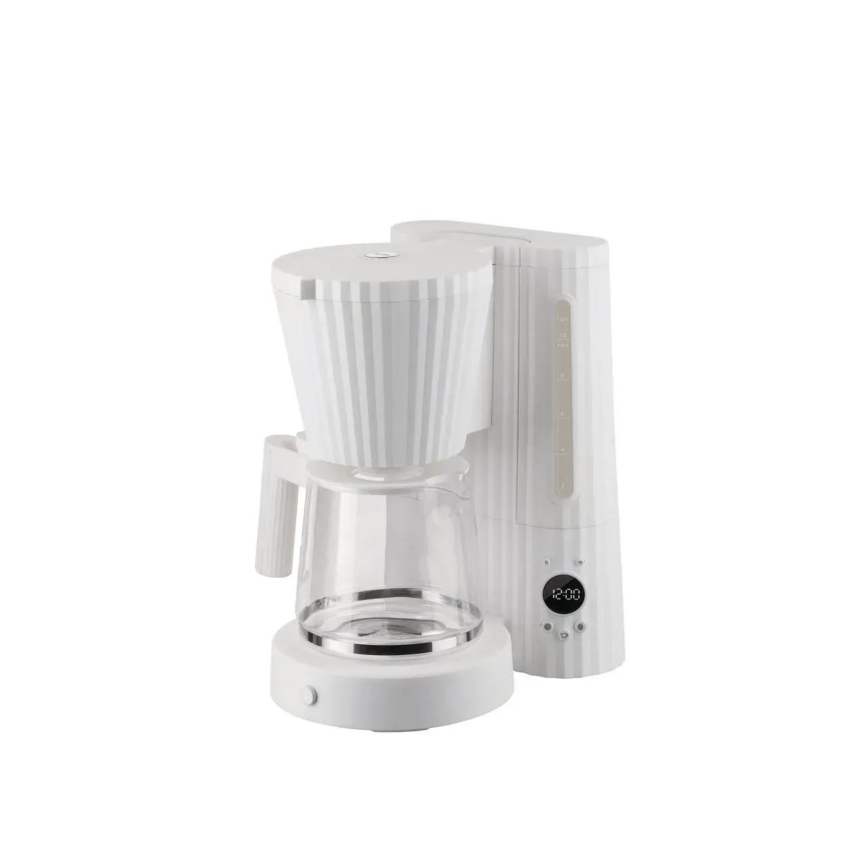 CAFETIERE FILTRE PROGRAMMABLE BLANCHE ALESSI