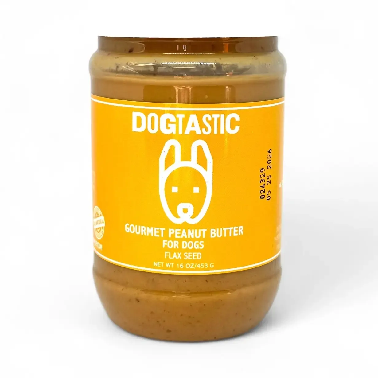  Dogtastic Gourmet Peanut Butter For Dogs - Flax Seed