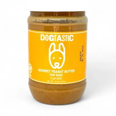 Dogtastic Gourmet Peanut Butter For Dogs - Flax Seed