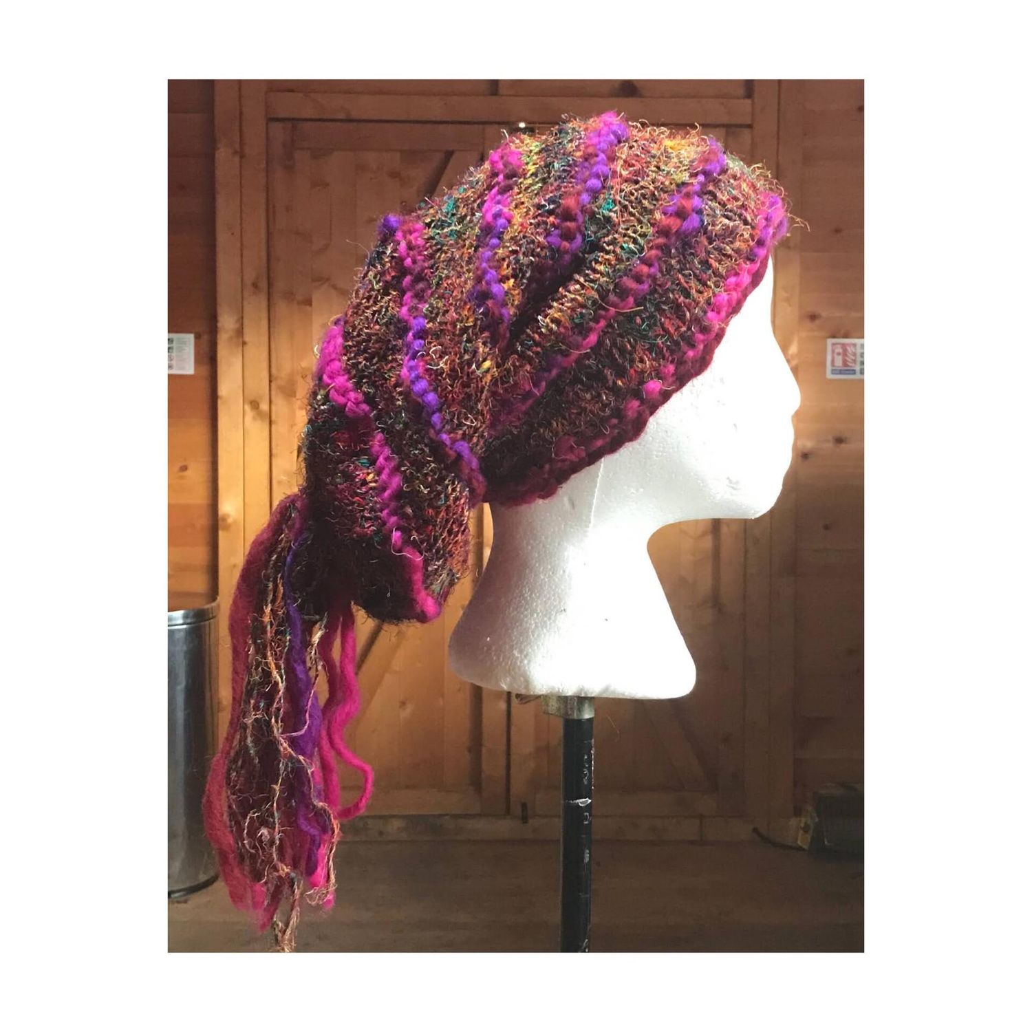 Awesome Hat Purple Multi Awesome Hat Purple Multi