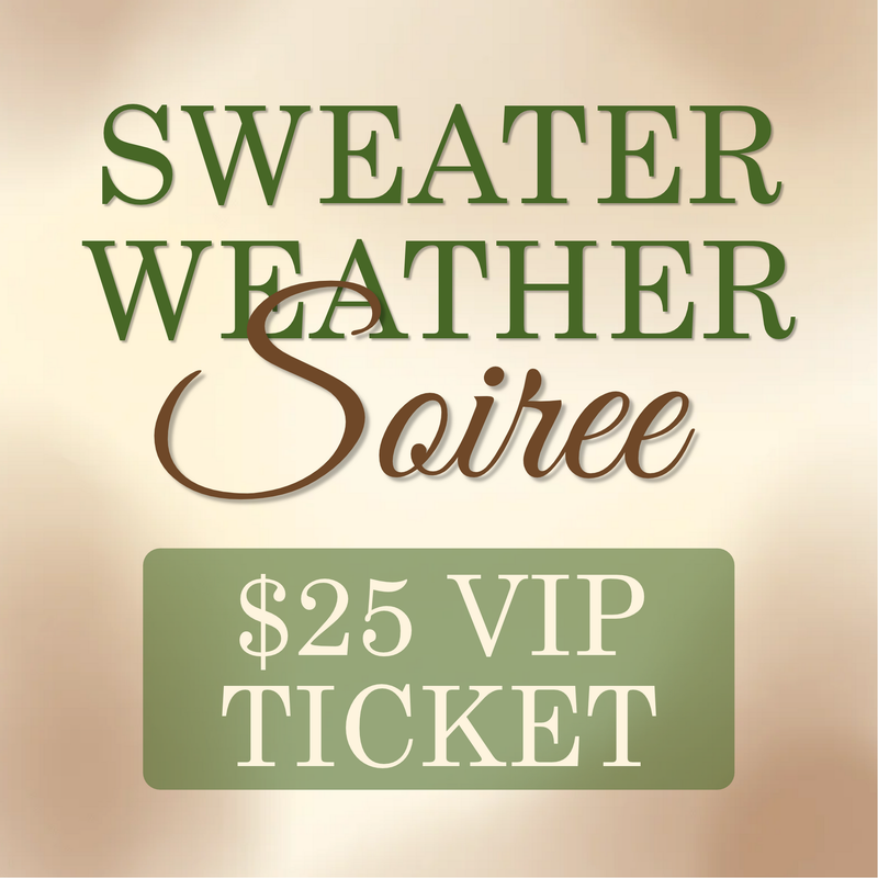 Sweater Weather Soiree Ticket