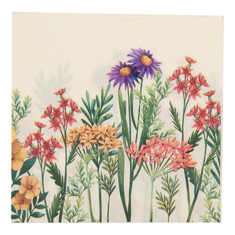 Papierservietten Blumen
