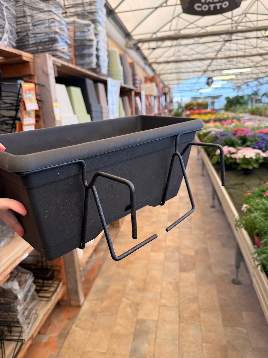 Kit Ganci Porta Vaso Vaschetta Prime - ERBA