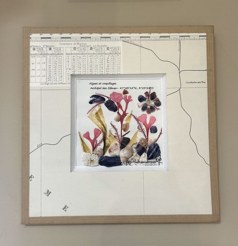 TABLEAU "ARCHIPEL DES GLÉNAN" N°209 TABLEAU "ARCHIPEL DES GLÉNAN" N°209