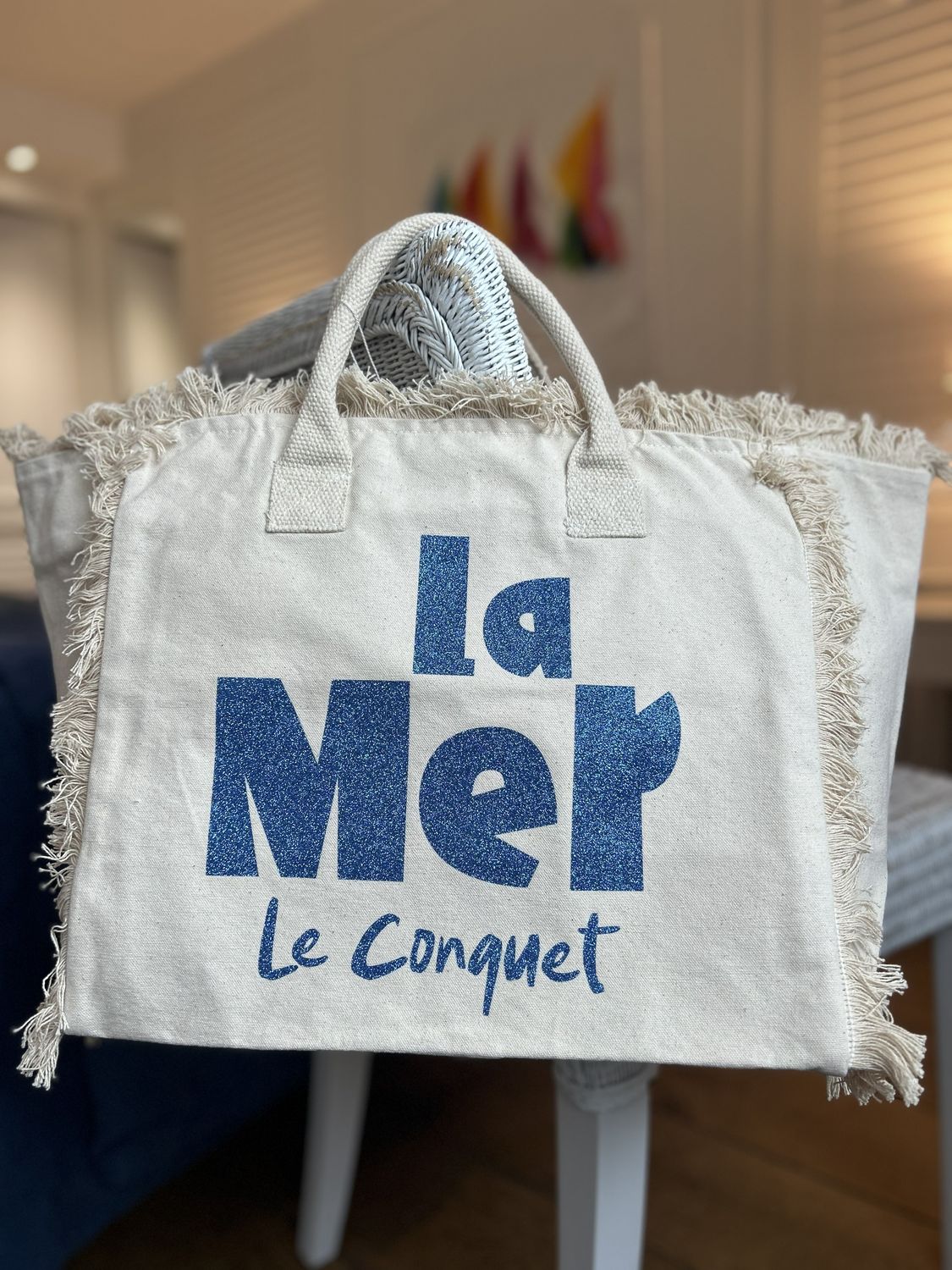 SAC PERSONNALISÉ "LA MER LE CONQUET"