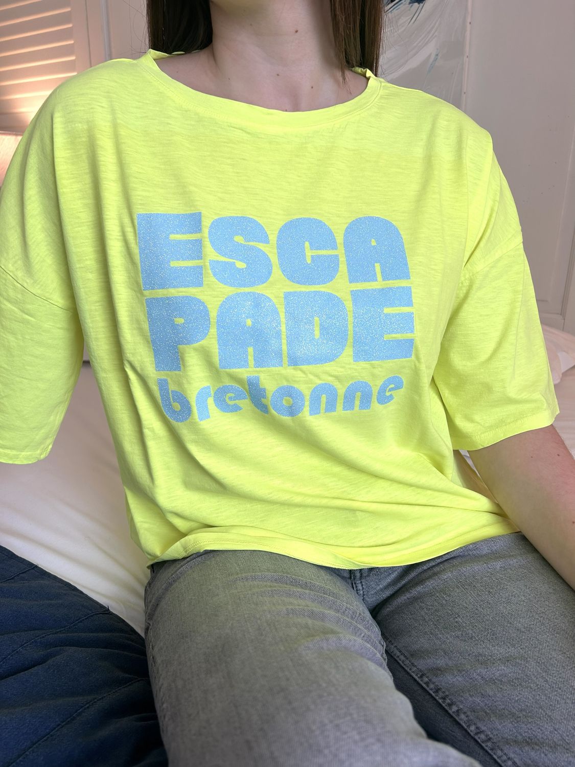 T-SHIRT FEMME "ESCAPADE BRETONNE"