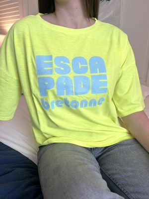 T-SHIRT FEMME "ESCAPADE BRETONNE"