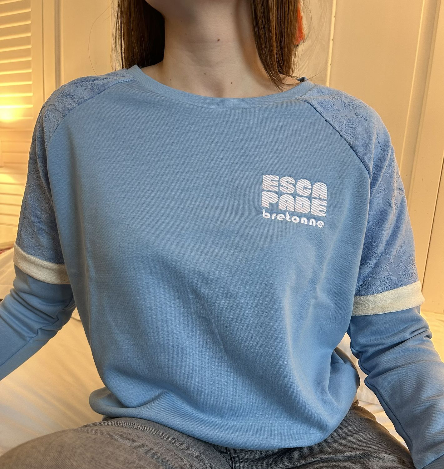 SWEAT FEMME "ESCAPADE BRETONNE" SWEAT FEMME "ESCAPADE BRETONNE"