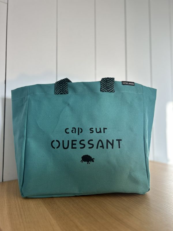 SAC PERSONNALISÉ "CAP SUR OUESSANT" SAC PERSONNALISÉ "CAP SUR OUESSANT"
