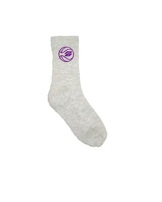 SALE! Parkland Basketball - Youth Natural Socks (One Size Only)