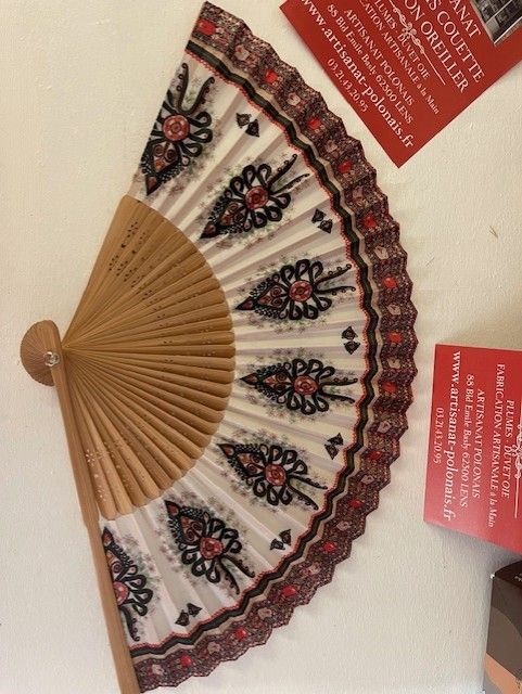 EVENTAIL FOLKLORIQUE POLONAIS