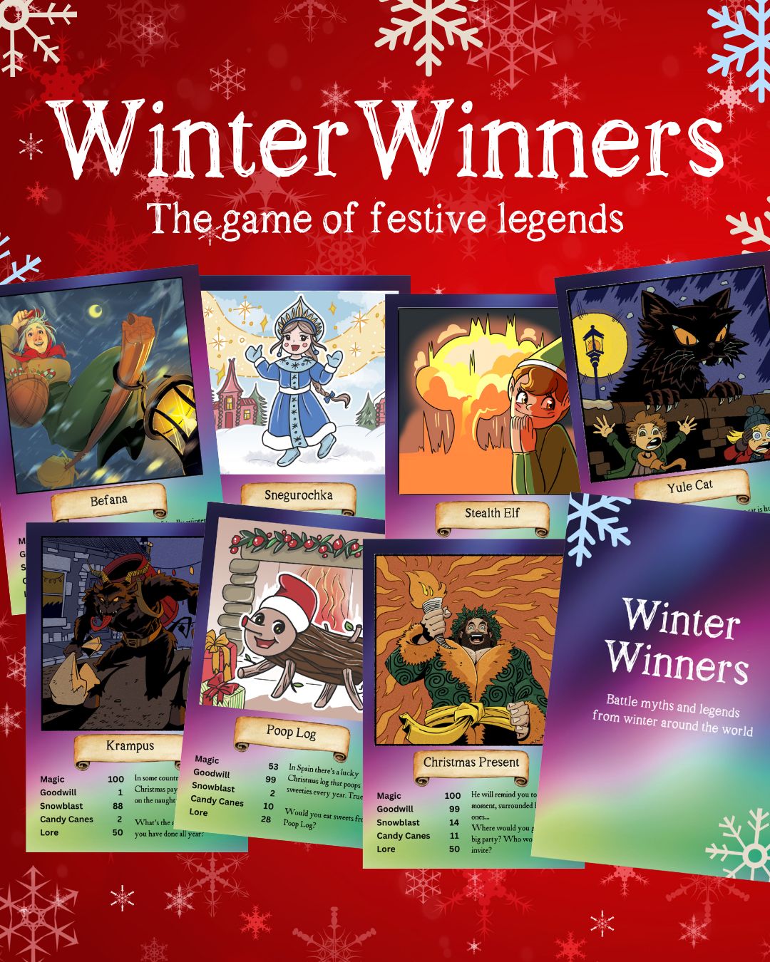 Winter Winners Card Game Winter Winners Card Game