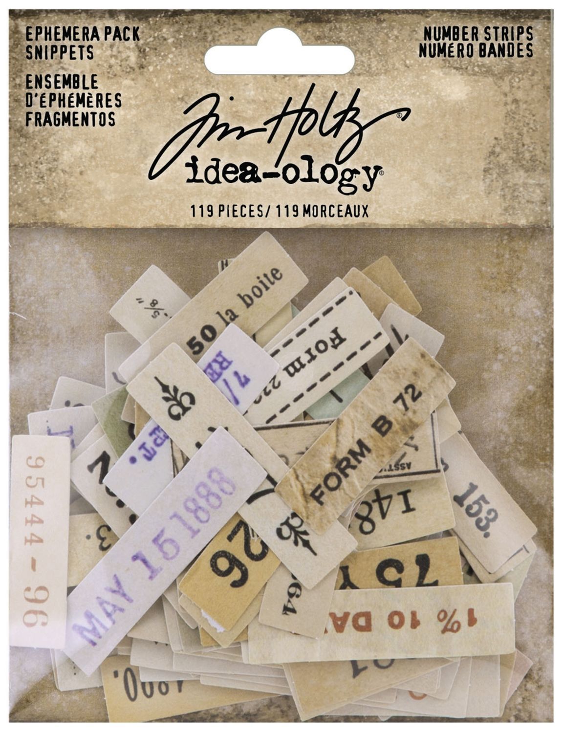 Tim Holtz - idea-ology - Ephemera - TH94222 - 119 pcs