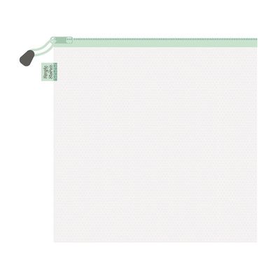 Simple Stories - Storage - Craft Storage Bags - Zippered - Mint - 14" x 14" - 25683
