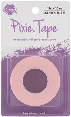 iCraft - Pixie Tape - Removable - 1" (2.5cm) x 20 yards (91 cm ) - 3399