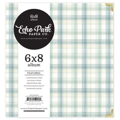Carta Bella - Little Lullabies Collection - Little Gentleman - Sn@p Binder - 6" x 8" - D Ring - CBLUB485070 - 10 Pocket pages