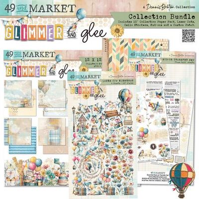 49 &amp; Market - Glimmer &amp; Glee Collection - Bundle with Patch - DGG35957
