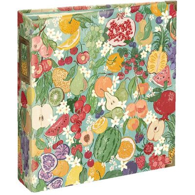 Graphic 45 - Slice of Life Collection - Mini Album - Fruit &amp; Floral Binder Set - 4503215