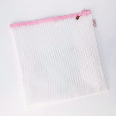 Simple Stories - Storage - Craft Storage Bags - Zippered - Pink - Large - 14" x 14" - 25687