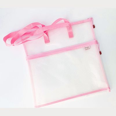 Simple Stories - Craft Storage Bags - Zippered - Craft Bag - Pink - 16" x 16" - 25686