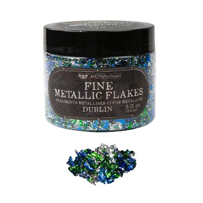 Prima Marketing &amp; Finnabair - Metallic Flakes - Fine - Dublin- 969226- 5 flz oz.