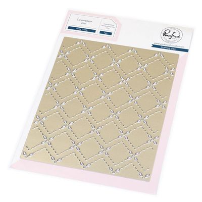 PinkFresh Studio - Petal Mosaic Bundle - Stencil &amp; Coverplate Die - 298625 &amp; 309725