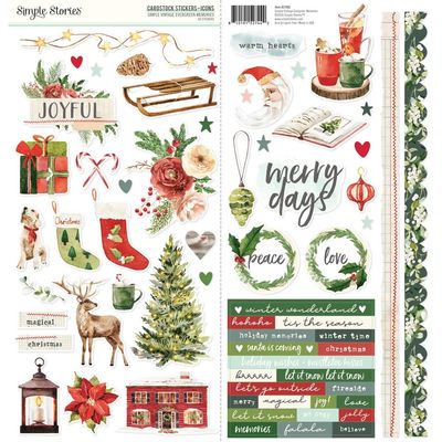 Simple Stories - Simple Vintage Evergreen Memories Collection - 12" x 12" Paper Pack - 27800 - 78 pcs