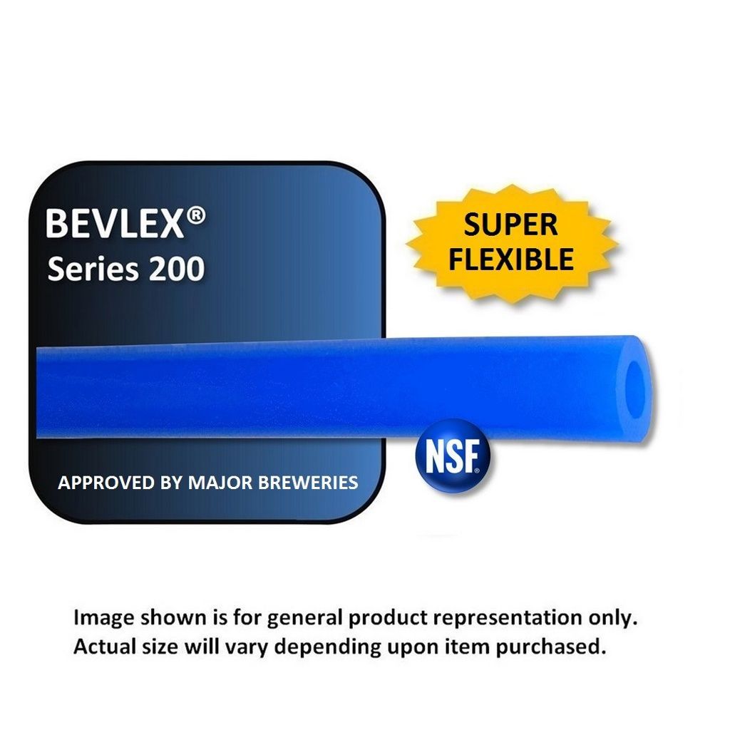 Bevlex PVC Tubing (Transparent Blue) - 5/16