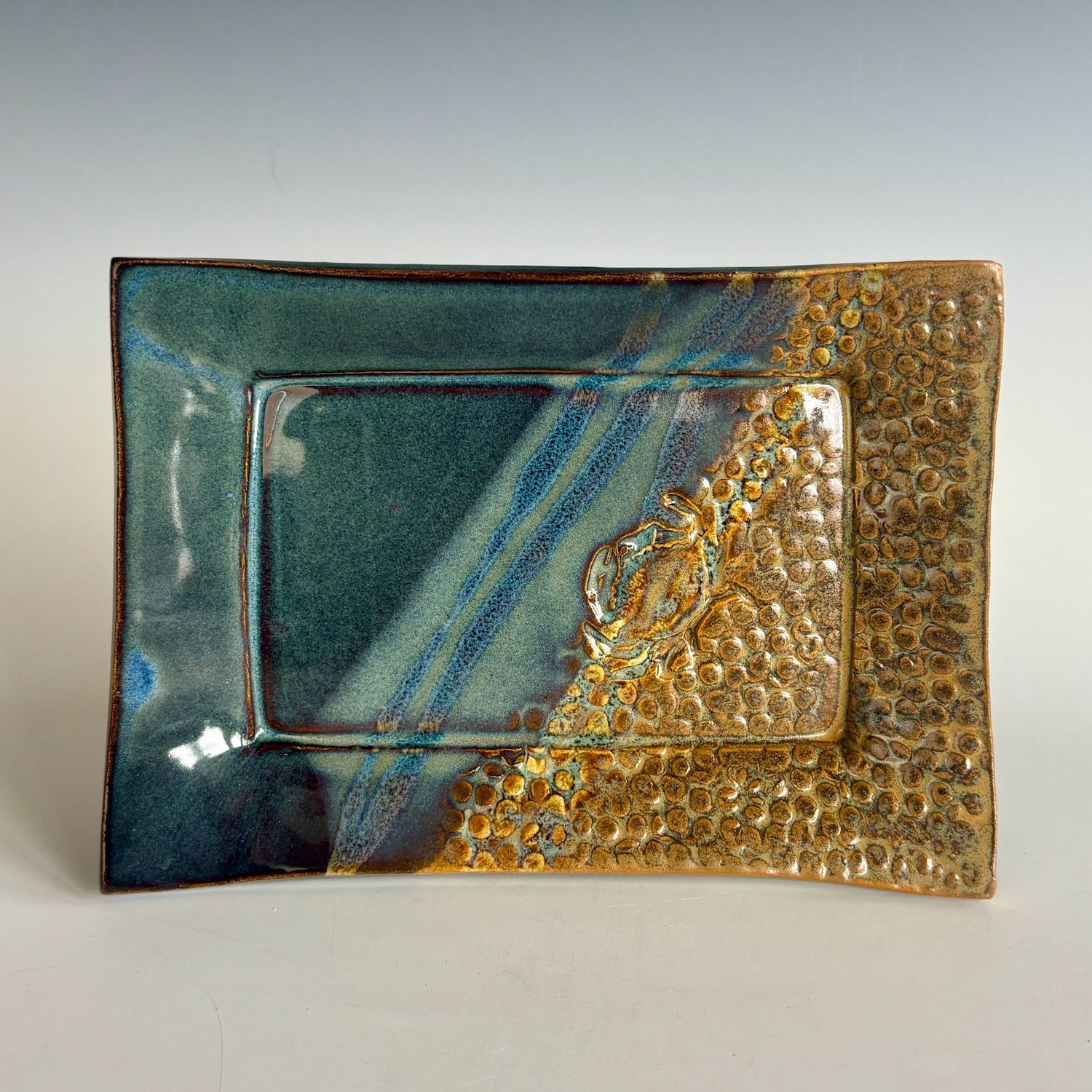 Serving Plate - Xsmall, Crab Khaki