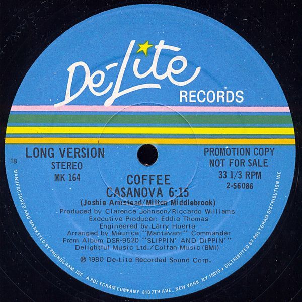 Coffee ‎– Casanova
