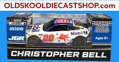 Christopher Bell #20 Mobil 1 2026 NASCAR Cup Series C202661MB1CD 1:64 scale