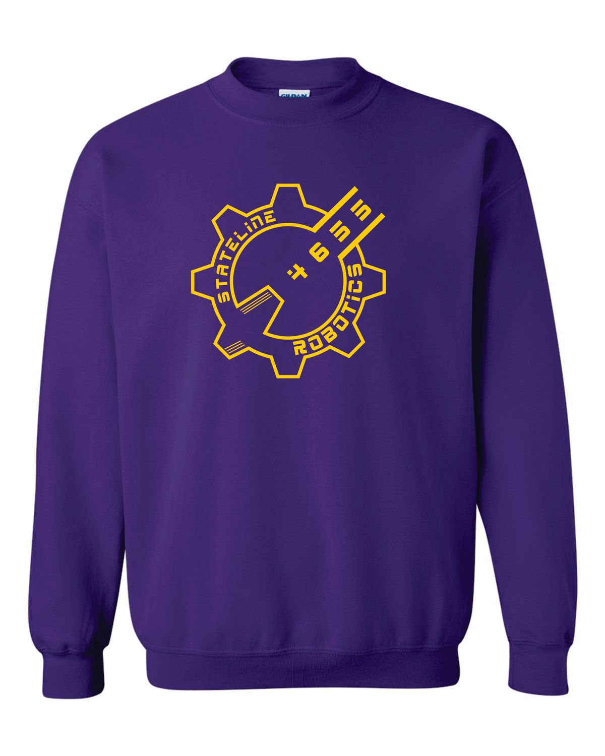 Stateline Robotics Crewneck Sweatshirt, Purple