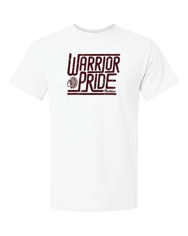 WARRIOR PRIDE T-SHIRT, WHITE