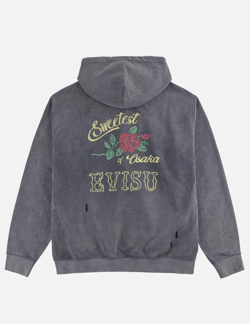 EVISU Osaka Rose Hoodie