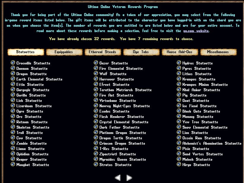 🔥 259-Month Ultima Online Account – 7 Shard Shields + 300+ Tokens + Atlantic Malas House! 🔥