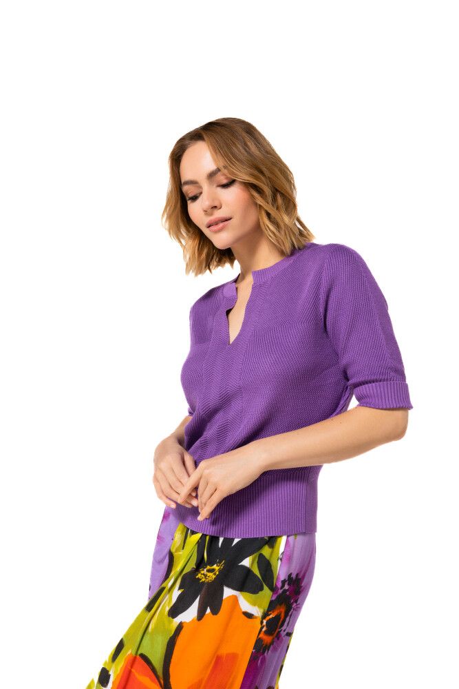 Caroline biss pull paars 1200 41