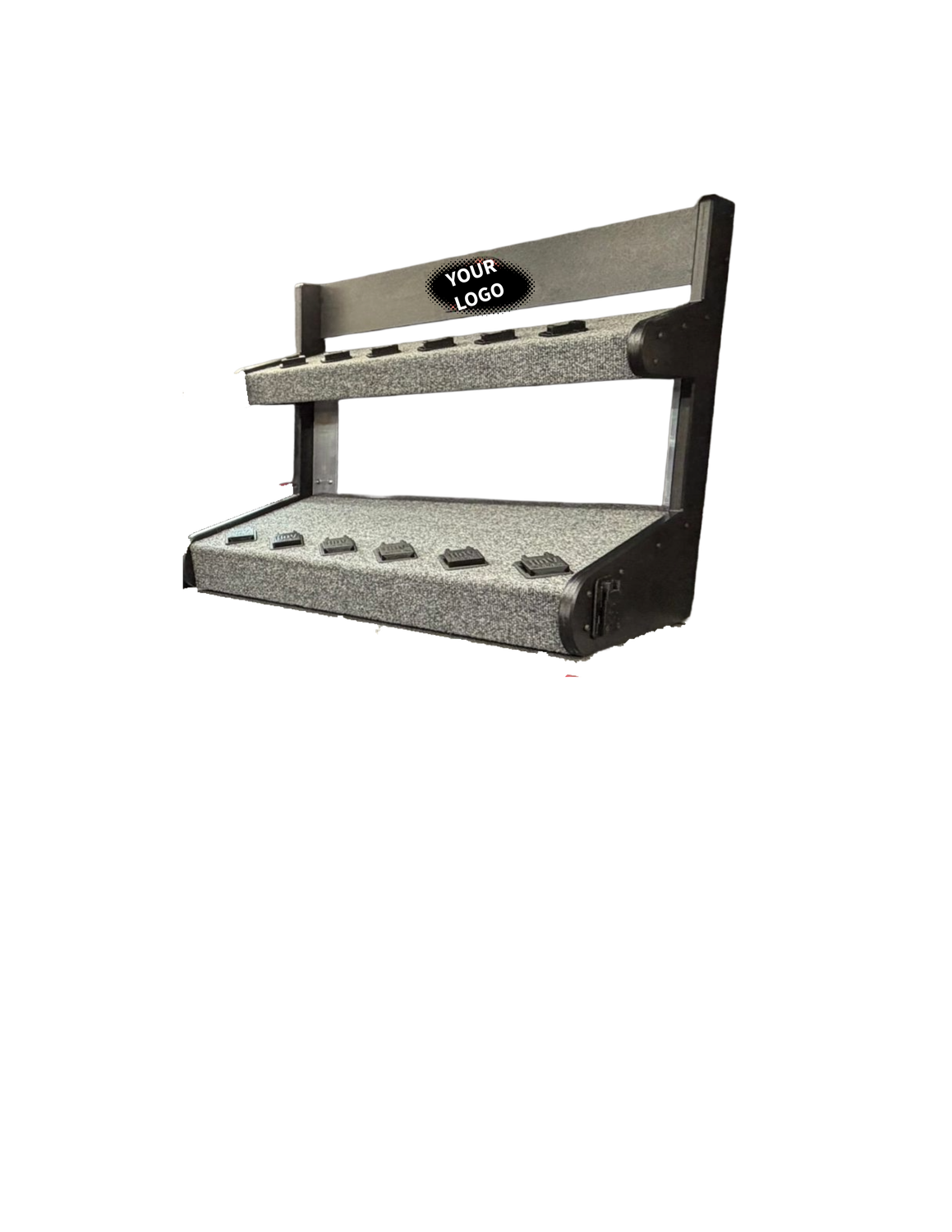 Cordless Tool with Battery Blanks Rack