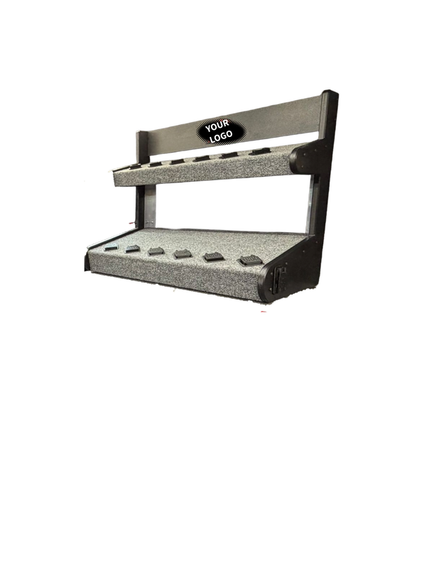 Cordless Tool with Battery Blanks Rack