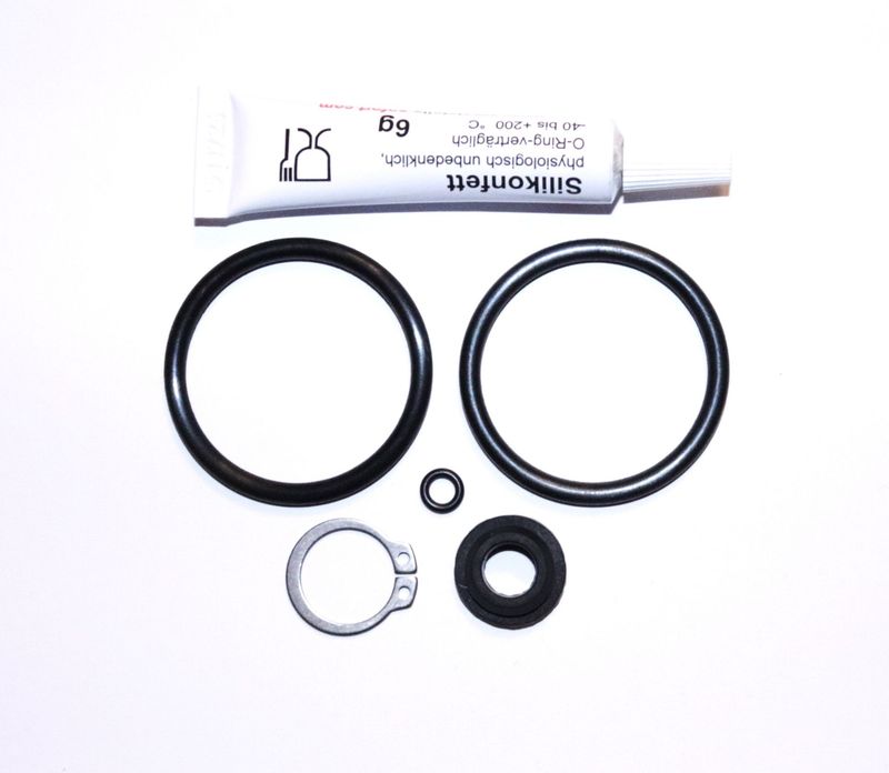 Krups EA 68 69 80 81 82 90 Rowenta ES 68 ES 69 Dichtung  O-Ring EPDM FDA Fett 6g + Sicherungsring Kaffeevollautomat Brühgruppe