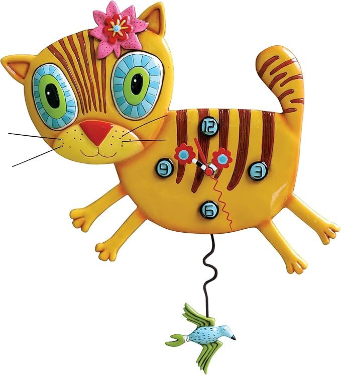 Orologio con pendolo Gattina - Kimi Kitty - Allen Design