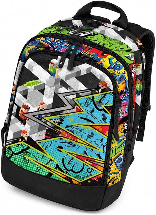 Tinta Unita ZAINO DREAM CROSS SISTEM YOUNG GAME POOL OVER 28 L