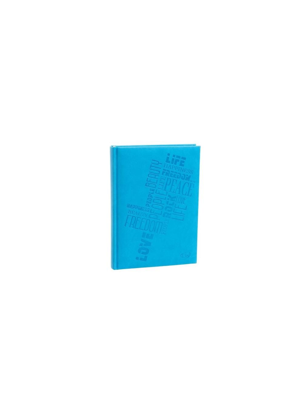 Buffetti Agenda giornaliera in sintetico, blocco fisso - 2027 - 14,5x20,5 cm - turchese
